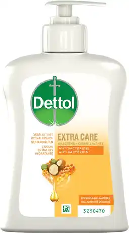 Bol.com Dettol Wasgel Extra Care + Droge Huid - 250 ml - Handzeep aanbieding