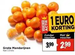 Vomar Voordeelmarkt Grote Mandarijnen aanbieding