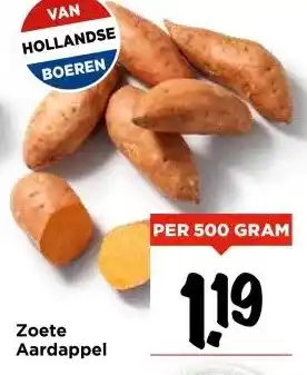 Vomar Voordeelmarkt Zoete Aardappel aanbieding