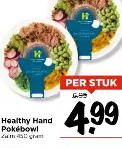 Vomar Voordeelmarkt Healthy Hand Pokébowl Zalm 450 gram aanbieding