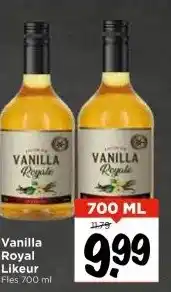 Vomar Voordeelmarkt Vanilla Royal Likeur aanbieding