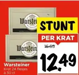 Vomar Voordeelmarkt Warsteiner Krat 24 flesjes à 30 cl aanbieding