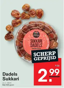 De Kweker Dadels Sukkari aanbieding