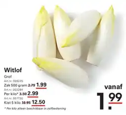 De Kweker Witlof aanbieding