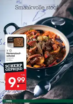 De Kweker Hertenstoofschotel aanbieding