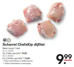 De Kweker Scharrel Chefskip dijfilet aanbieding