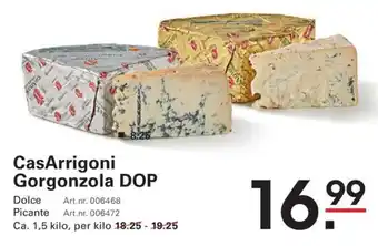 De Kweker CasArrigoni Gorgonzola DOP aanbieding