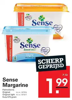 De Kweker Sense Margarine aanbieding