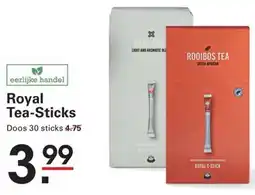 De Kweker Royal Tea Sticks aanbieding