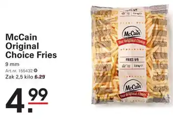 De Kweker McCain Original Choice Fries aanbieding