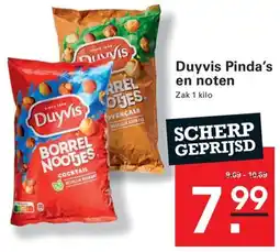 De Kweker Duyvis Pinda's en noten aanbieding