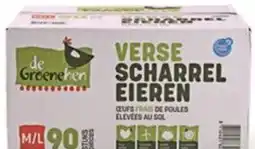 De Kweker De Groene Hen Scharreleieren aanbieding