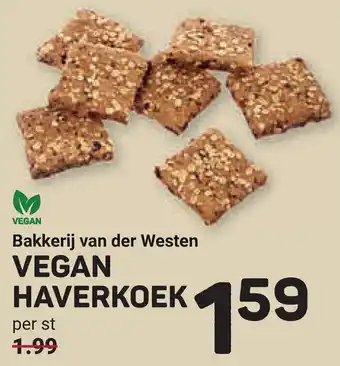 Ekoplaza Bakkerij van der Westen Vegan haverkoek aanbieding