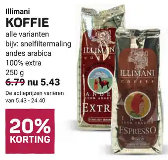 Ekoplaza Illimani Koffie aanbieding