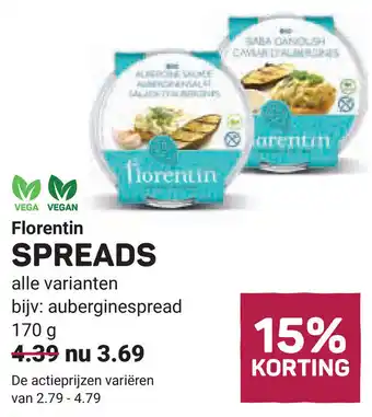 Ekoplaza Florentin Spreads aanbieding