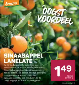 Ekoplaza Sinaasappel lanelate aanbieding