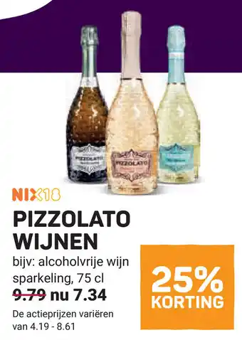 Ekoplaza NIX18 Pizzolato wijnen aanbieding