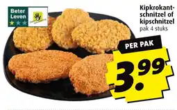 Boni Kip krokant schnitzel of kipschnitzel aanbieding