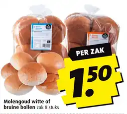 Boni Molengoud witte of bruine bollen aanbieding