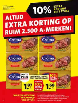 Boni Croma bakken & braden aanbieding