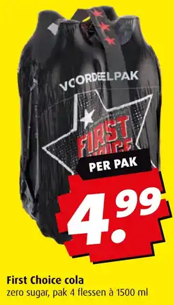 Boni First Choice cola aanbieding