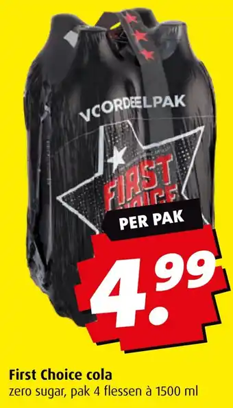 Boni First Choice cola aanbieding