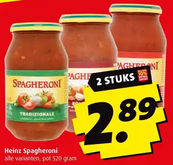 Boni Heinz Spagheroni aanbieding