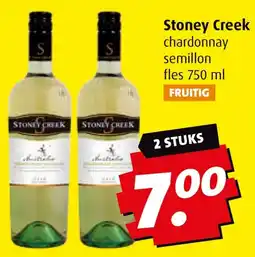 Boni Stoney Creek chardonnay semillon aanbieding