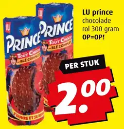 Boni LU prince chocolade rol aanbieding