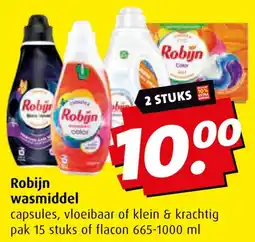 Boni Robijn wasmiddel aanbieding