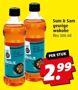 Boni Sum & Sam geurige wokolie aanbieding