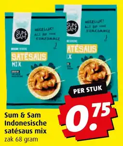 Boni Sum & Sam Indonesische satésaus mix aanbieding