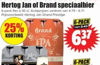 Dirk Brand speciaalbier aanbieding