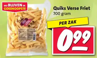 Nettorama Quiks Verse Friet aanbieding