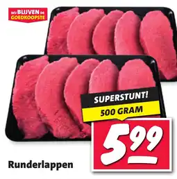 Nettorama Runderlappen aanbieding