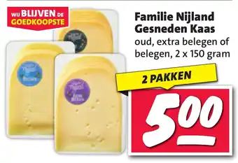 Nettorama Familie Nijland Gesneden Kaas aanbieding