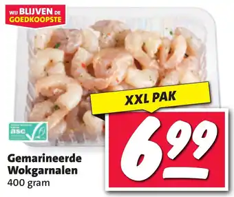 Nettorama Gemarineerde Wokgarnalen aanbieding