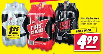 Nettorama First Choice Cola aanbieding