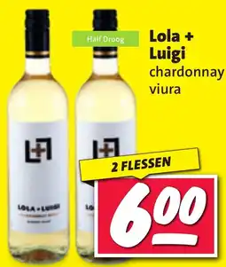 Nettorama Lola + Luigi chardonnay viura aanbieding