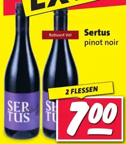 Nettorama Sertus pinot noir aanbieding