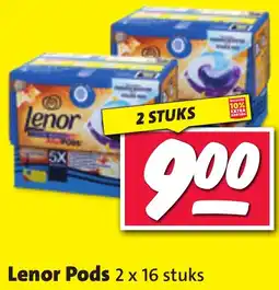 Nettorama Lenor Pods aanbieding