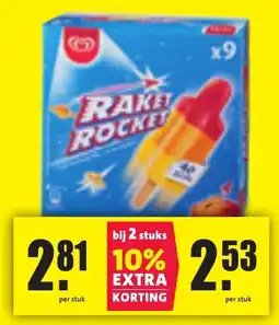 Nettorama Raket Rocket aanbieding