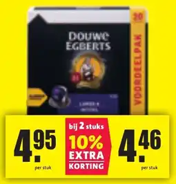 Nettorama Douwe Egberts aanbieding