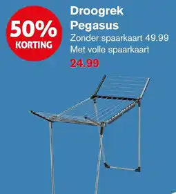 Hoogvliet Droogrek Pegasus aanbieding