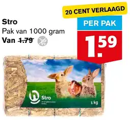 Hoogvliet Stro aanbieding