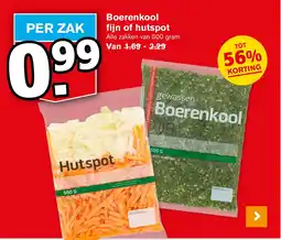 Hoogvliet Boerenkool fijn of hutspot aanbieding