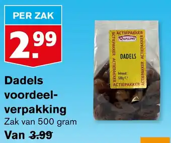 Hoogvliet Dadels voordeelverpakking aanbieding