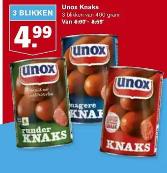 Hoogvliet Unox Knaks aanbieding