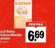 Vomar Voordeelmarkt Luuf Baby Verkoudheids- balsem 30 gram aanbieding