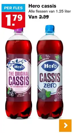 Hoogvliet Hero cassis aanbieding